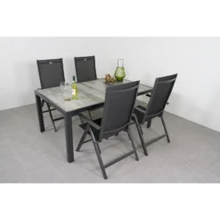 Hartman Tanger Tuintafel 168 Cm. - Napoli Tuinstoelen -Zonnetuin Verkoopwinkel 1000031649 0103