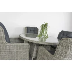 VDG Ronde Tuinset Torino / Felina - Paloma Grijs -Zonnetuin Verkoopwinkel 1000031673 0103