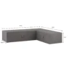Madison - Loungeset Cover - Links - Grijs - 270 X 270 X 100 -Zonnetuin Verkoopwinkel 1000036273