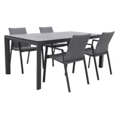 VDG Lima/Baltimor 180 Cm. Stapelbare Tuinset - 5-delig