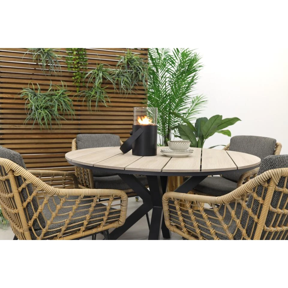 4 Seasons Cottage / GI Edison 122 Cm. - Ronde Tuinset 6 4 Seasons Cottage / GI Edison 122 Cm. - Ronde Tuinset - Afbeelding 4