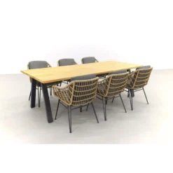 4 Seasons Cottage/Ambassador 240x100 Cm Tuinset - 7 Delig -Zonnetuin Verkoopwinkel 1000053124 0102