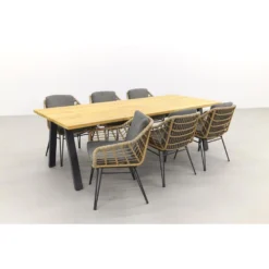 4 Seasons Cottage/Ambassador 240x100 Cm Tuinset - 7 Delig -Zonnetuin Verkoopwinkel 1000053124 0103