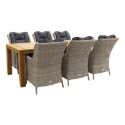 Garden Impressions Osborne/Rome Brown 240 Cm. Tuinset - 7-delig