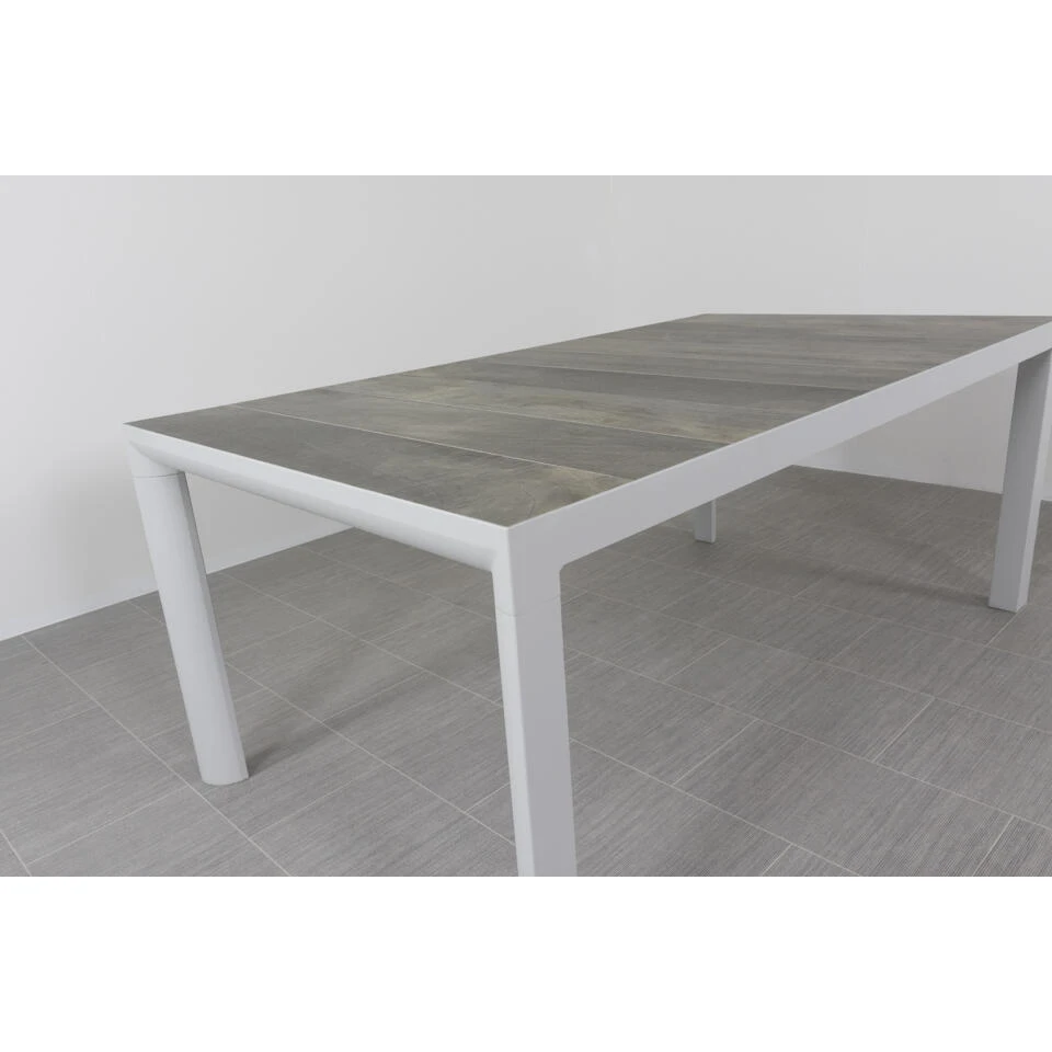 Kings Tuintafel Light Grey - 180x100 Cm 5 Kings Tuintafel Light Grey - 180x100 Cm - Afbeelding 3