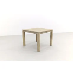 Allure Rome Teak Tuintafel 100 X 100 Cm. - Grey -Zonnetuin Verkoopwinkel 1000054221 0102