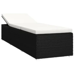 VidaXL 3-delige Ligbeddenset Met Theetafel Poly Rattan Zwart 9 VidaXL 3-delige Ligbeddenset Met Theetafel Poly Rattan Zwart -Zonnetuin Verkoopwinkel 1000056382 0103