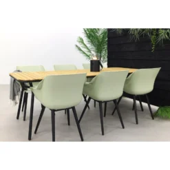 Hartman Sophie Studio French Green/Bella 220x95 Cm. - 7-delige Tuinset 8 Hartman Sophie Studio French Green/Bella 220x95 Cm. - 7-delige Tuinset -Zonnetuin Verkoopwinkel 1000061352 0102