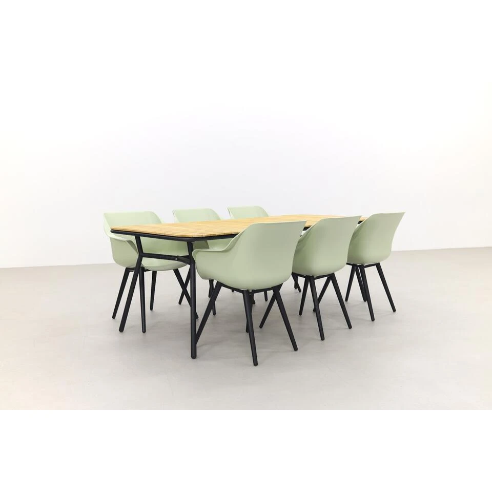 Hartman Sophie Studio French Green/Bella 220x95 Cm. - 7-delige Tuinset 6 Hartman Sophie Studio French Green/Bella 220x95 Cm. - 7-delige Tuinset - Afbeelding 4