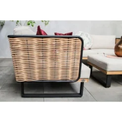 Fonteyn - Hoekbank Chicago - Mixed Naturel -Zonnetuin Verkoopwinkel 1000073121 0102