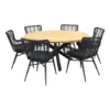 Taste Jasmine Black/Prado 160 Cm. - Ronde Tuinset -Zonnetuin Verkoopwinkel 1000076440