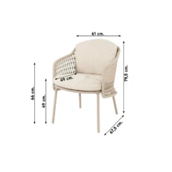 4SO Puccini/Prado 160 Cm. Ronde Tuinset Teakhout - 7-delig 8 4SO Puccini/Prado 160 Cm. Ronde Tuinset Teakhout - 7-delig -Zonnetuin Verkoopwinkel 1000080781 0102