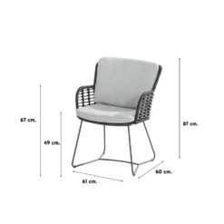 4 Seasons Fabrice/Taste Prado Ellips 240x115 Cm. Tuinset - 7 Delig 9 4 Seasons Fabrice/Taste Prado Ellips 240x115 Cm. Tuinset - 7 Delig -Zonnetuin Verkoopwinkel 1000084608 0103