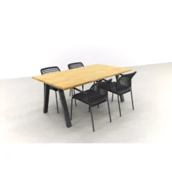 Taste Barista Antraciet/Ambassador 180x100 Cm. Tuinset - 5 Delig -Zonnetuin Verkoopwinkel 1000085667 0103