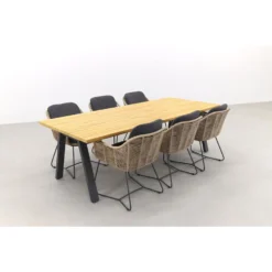 Taste Belmond Naturel/Ambassador 240x100 Cm. Tuinset - 7-delig -Zonnetuin Verkoopwinkel 1000085673 0103