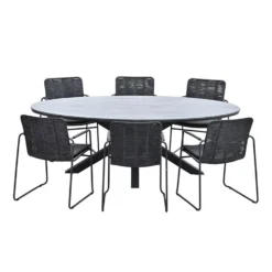 Garden Impressions Palma-Tulli Tuinset 7-delig-grey Teak Look 8 Garden Impressions Palma-Tulli Tuinset 7-delig-grey Teak Look -Zonnetuin Verkoopwinkel 1000087027 0103