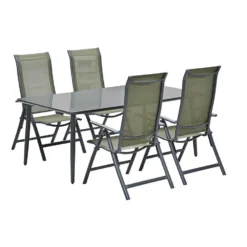 Garden Impressions Santos - Senna Tuinset 5-delig Mos Groen -Zonnetuin Verkoopwinkel 1000087042 0103