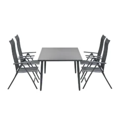 Garden Impressions Santos - Senna Tuinset 5-delig Donker Grijs