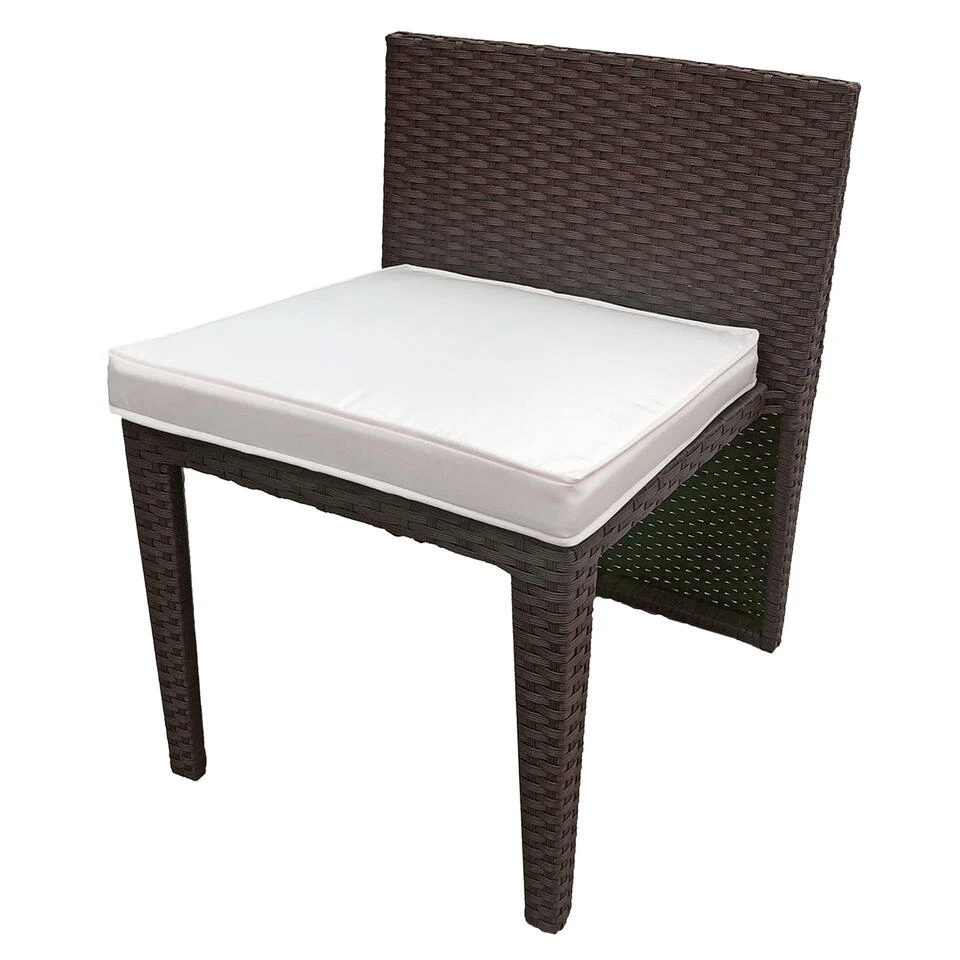 Happy Garden Buitenmeubelsets SANTORIN - Bruin - Staal 4 Happy Garden Buitenmeubelsets SANTORIN - Bruin - Staal - Afbeelding 2