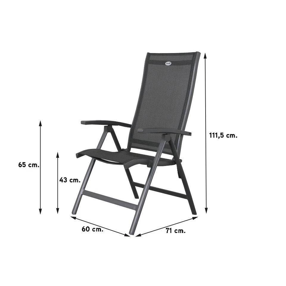 Hartman Salvatore/Silva 240x115 Cm. Ovale Tuinset - Verstelbaar 5 Hartman Salvatore/Silva 240x115 Cm. Ovale Tuinset - Verstelbaar - Afbeelding 3