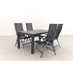 Hartman Salvatore/President 160 Cm. Verstelbare Tuinset - 5-delig -Zonnetuin Verkoopwinkel 1000096391 0102