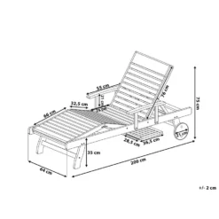 Beliani Tuinligstoel MARLBORO / JAVA / TOSCANA - Donkere Houtkleur Acaciahout 8 Beliani Tuinligstoel MARLBORO / JAVA / TOSCANA - Donkere Houtkleur Acaciahout -Zonnetuin Verkoopwinkel 1000096765 0102