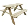 VidaXL Picknicktafel Voor Kinderen 89x89,6x50,8 Cm Grenenhout -Zonnetuin Verkoopwinkel 1425912807