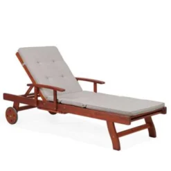 Beliani Tuinligstoel TOSCANA - Beige Acaciahout 9 Beliani Tuinligstoel TOSCANA - Beige Acaciahout -Zonnetuin Verkoopwinkel 307d6f5b3e464643adacc73f2611f3db