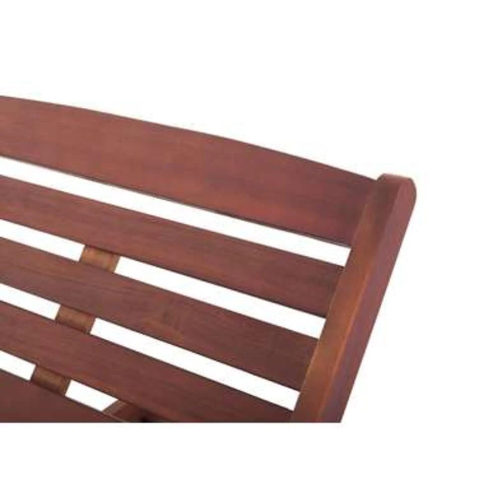 Beliani Tuinligstoel TOSCANA - Beige Acaciahout 4 Beliani Tuinligstoel TOSCANA - Beige Acaciahout - Afbeelding 2