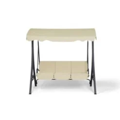 Beliani Schommelbank GARBO - Beige Polyester 9 Beliani Schommelbank GARBO - Beige Polyester -Zonnetuin Verkoopwinkel 502bf623068d42478e7d8a93103e0fa9