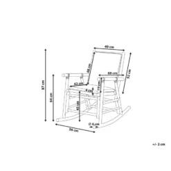 Beliani Schommelstoel FRIGOLE - Lichte Houtkleur Bamboehout 8 Beliani Schommelstoel FRIGOLE - Lichte Houtkleur Bamboehout -Zonnetuin Verkoopwinkel a7bf54dc45014ffa925159eb79e7307a