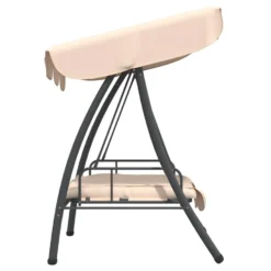 VidaXL Schommelbank Voor Buiten Met Luifel Zandwit 8 VidaXL Schommelbank Voor Buiten Met Luifel Zandwit -Zonnetuin Verkoopwinkel ab99bb59917e40c88f4be2ad366ebeee