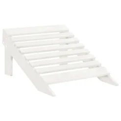 VidaXL Tuinstoel Met Hocker Hout Wit 9 VidaXL Tuinstoel Met Hocker Hout Wit -Zonnetuin Verkoopwinkel c9bbe3dc0f914f5fbb52e0b5ab217003