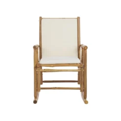 Beliani Schommelstoel FRIGOLE - Lichte Houtkleur Bamboehout 9 Beliani Schommelstoel FRIGOLE - Lichte Houtkleur Bamboehout -Zonnetuin Verkoopwinkel ce7f634996ba4527a6841ce3cc1d5d91