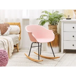 Beliani Schommelstoel HARMONY - Roze Polypropyleen 7 Beliani Schommelstoel HARMONY - Roze Polypropyleen -Zonnetuin Verkoopwinkel e78ccf8fe75d4cab87ed1bc7322e4ba8